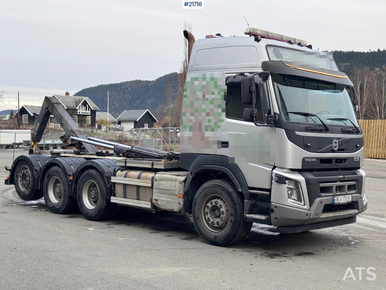Volvo FMX 540 Krokbil - HIAB 24T Krok - Tridem - Гаковий мультиліфт вантажівка: фото 5 Volvo FMX 540 Krokbil - HIAB 24T Krok - Tridem - Гаковий мультиліфт вантажівка: фото 5