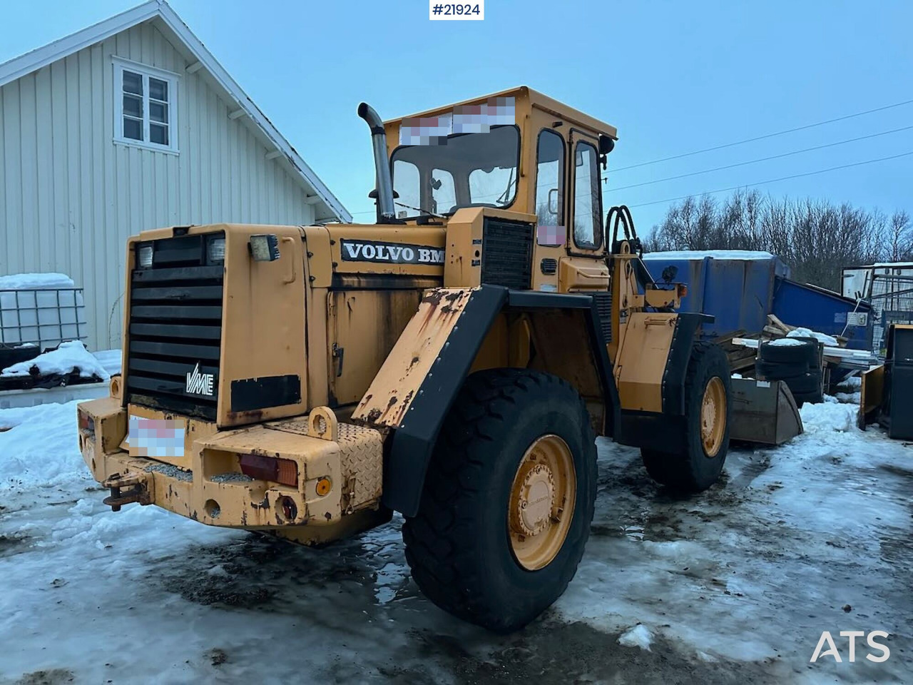 Volvo L70 hjullaster med klappvinge, pallegafler og planeringsskuffe - Колісний навантажувач: фото 4 Volvo L70 hjullaster med klappvinge, pallegafler og planeringsskuffe - Колісний навантажувач: фото 4