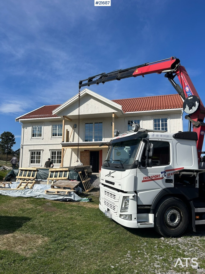 Volvo Volvo FM450 Kranbil m/ 21 t/m HMF kran og Løftelem. 194 000 km! - Вантажівка з маніпулятором: фото 3 Volvo Volvo FM450 Kranbil m/ 21 t/m HMF kran og Løftelem. 194 000 km! - Вантажівка з маніпулятором: фото 3