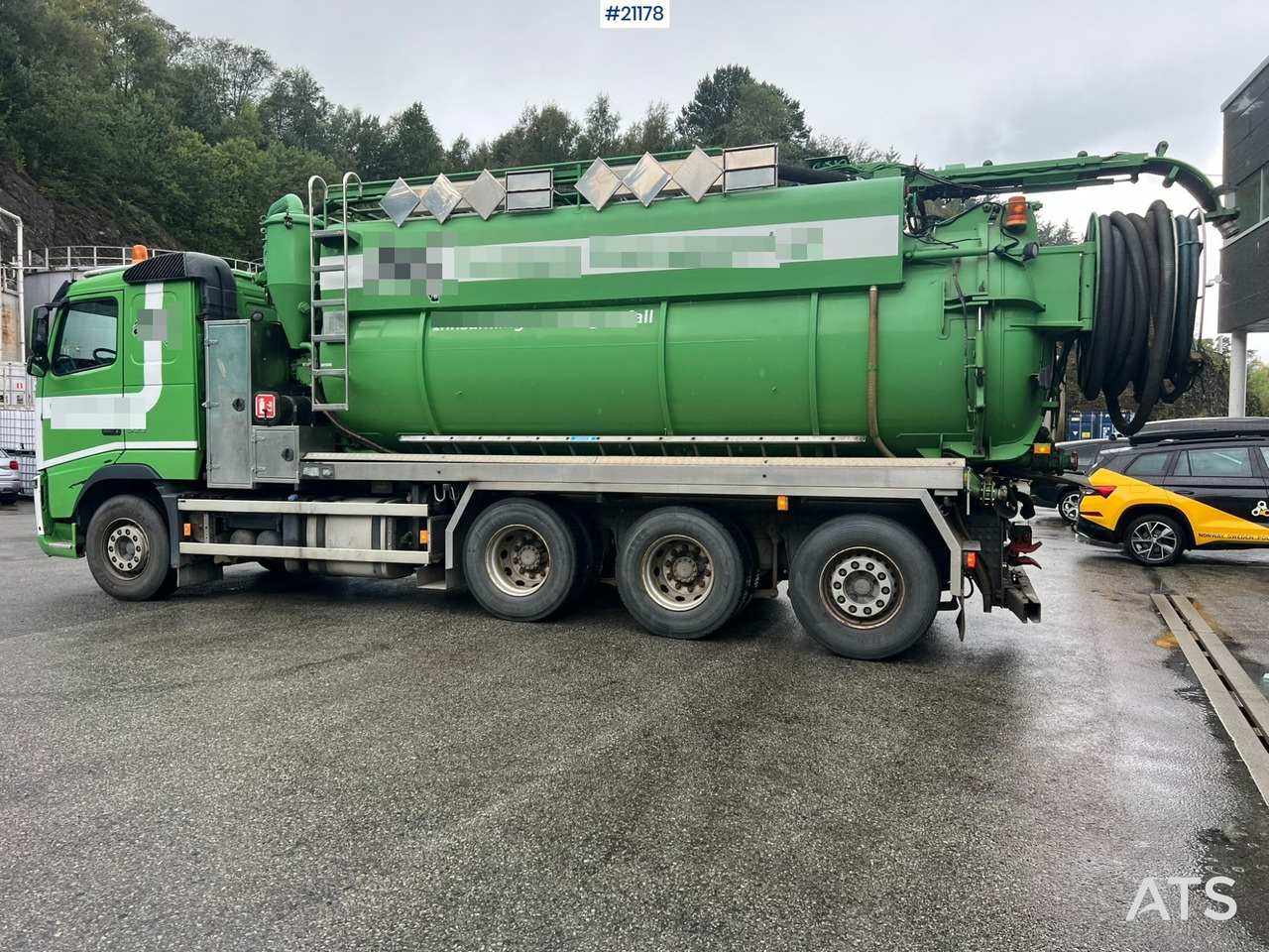 Volvo fh500 8x4 Slamsuger m/ 2010 Inter consult påbygg - Асенізатори: фото 4 Volvo fh500 8x4 Slamsuger m/ 2010 Inter consult påbygg - Асенізатори: фото 4