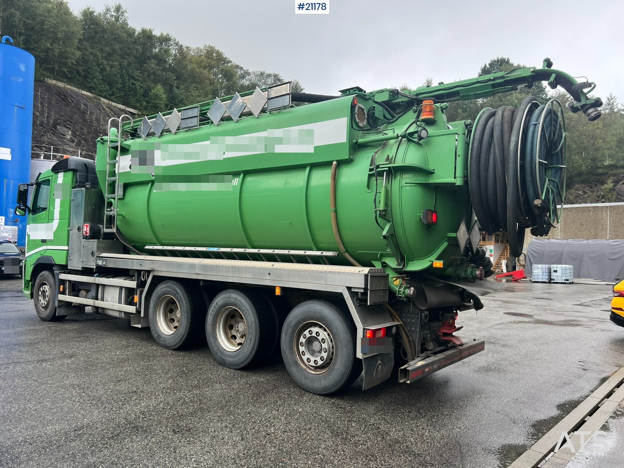 Volvo fh500 8x4 Slamsuger m/ 2010 Inter consult påbygg - Асенізатори: фото 3 Volvo fh500 8x4 Slamsuger m/ 2010 Inter consult påbygg - Асенізатори: фото 3