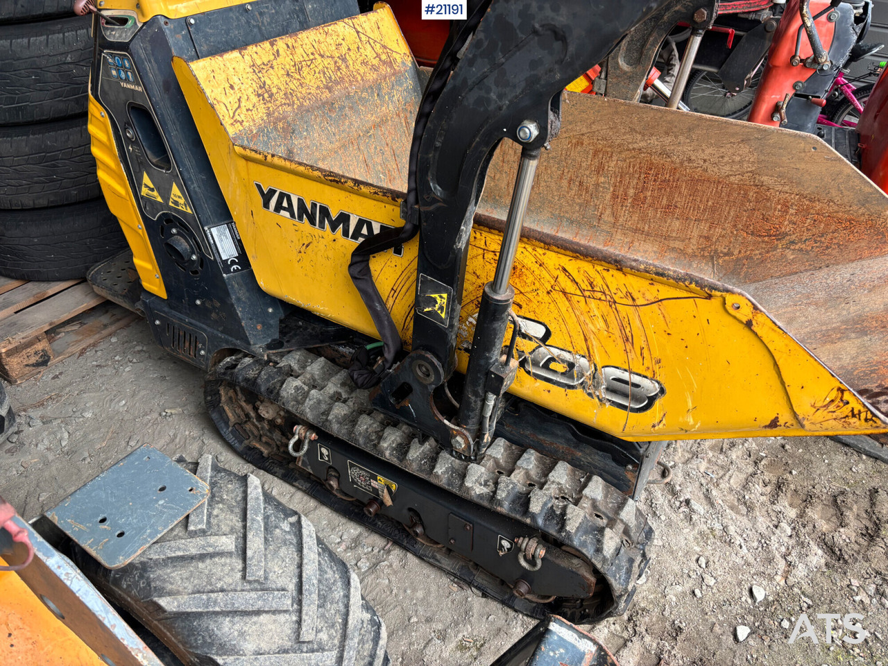 Yanmar C08 - Гусеничний самоскид: фото 1 Yanmar C08 - Гусеничний самоскид: фото 1