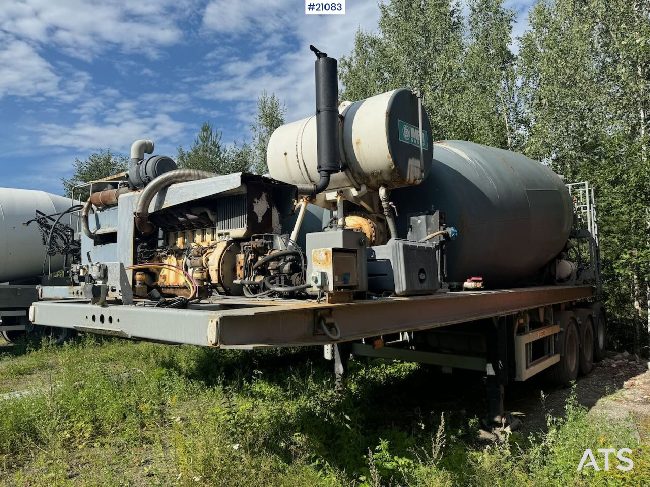 Zorzi Zorzi imer Betongtralle - Напівпричіп бетонозмішувач: фото 1 Zorzi Zorzi imer Betongtralle - Напівпричіп бетонозмішувач: фото 1