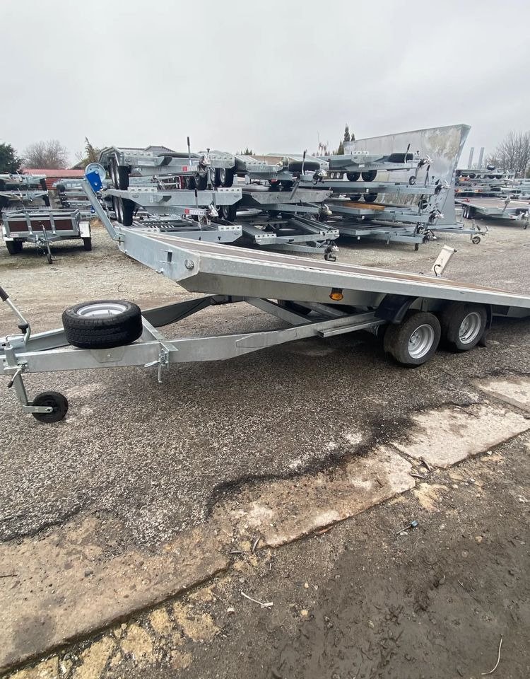 Niewiadów Saturn 4,5 x 2,10 sklejka - Автовоз причіп: фото 5 Niewiadów Saturn 4,5 x 2,10 sklejka - Автовоз причіп: фото 5