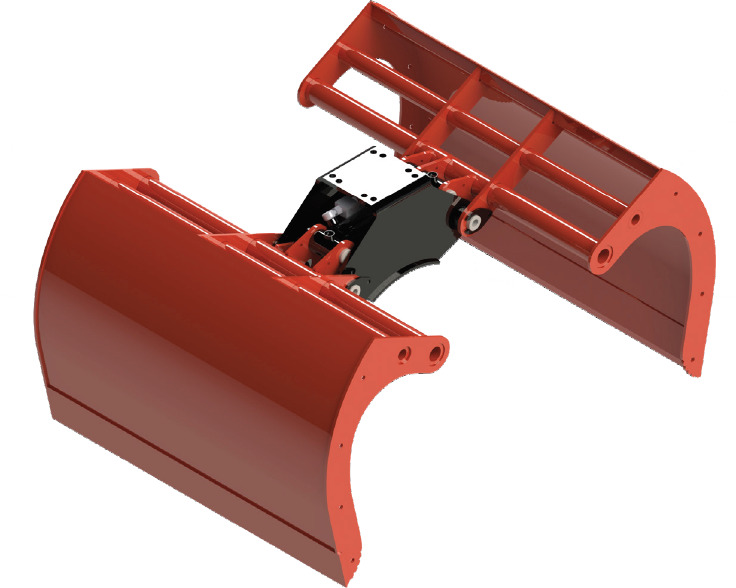 Новий Грейферний ківш в категорії Крани-маніпулятори Clamshell bucket withouth side-walls BV-MR 400: фото 1