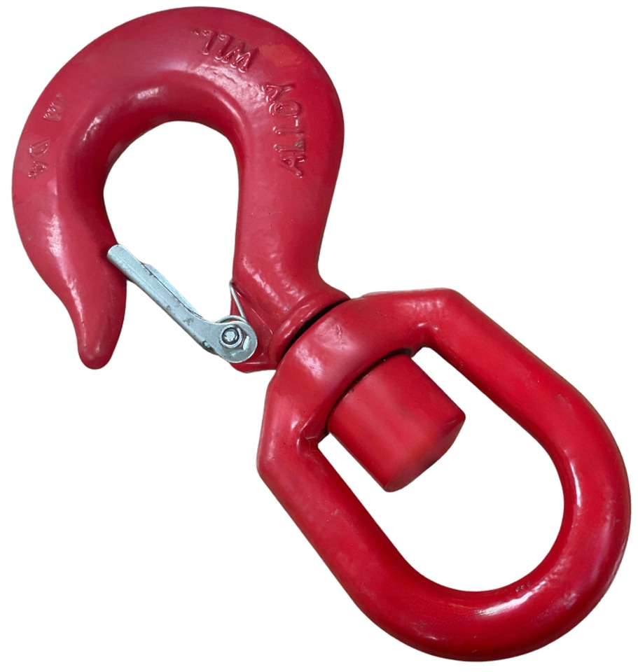Swivel Hook with Safety Latch 11 Ton GG-11T - Навісне обладнання в категорії Крани-маніпулятори: фото 1 Swivel Hook with Safety Latch 11 Ton GG-11T - Навісне обладнання в категорії Крани-маніпулятори: фото 1