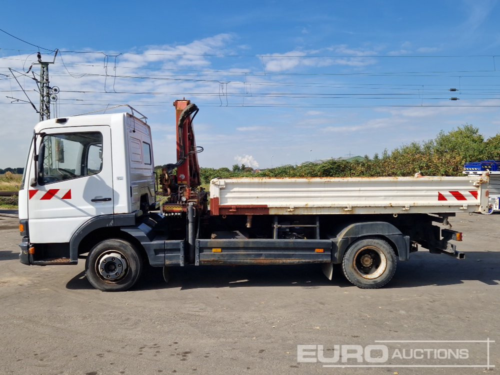 1999 Mercedes Atego - Бортова вантажівка/ Платформа, Вантажівка з маніпулятором: фото 2 1999 Mercedes Atego - Бортова вантажівка/ Платформа, Вантажівка з маніпулятором: фото 2