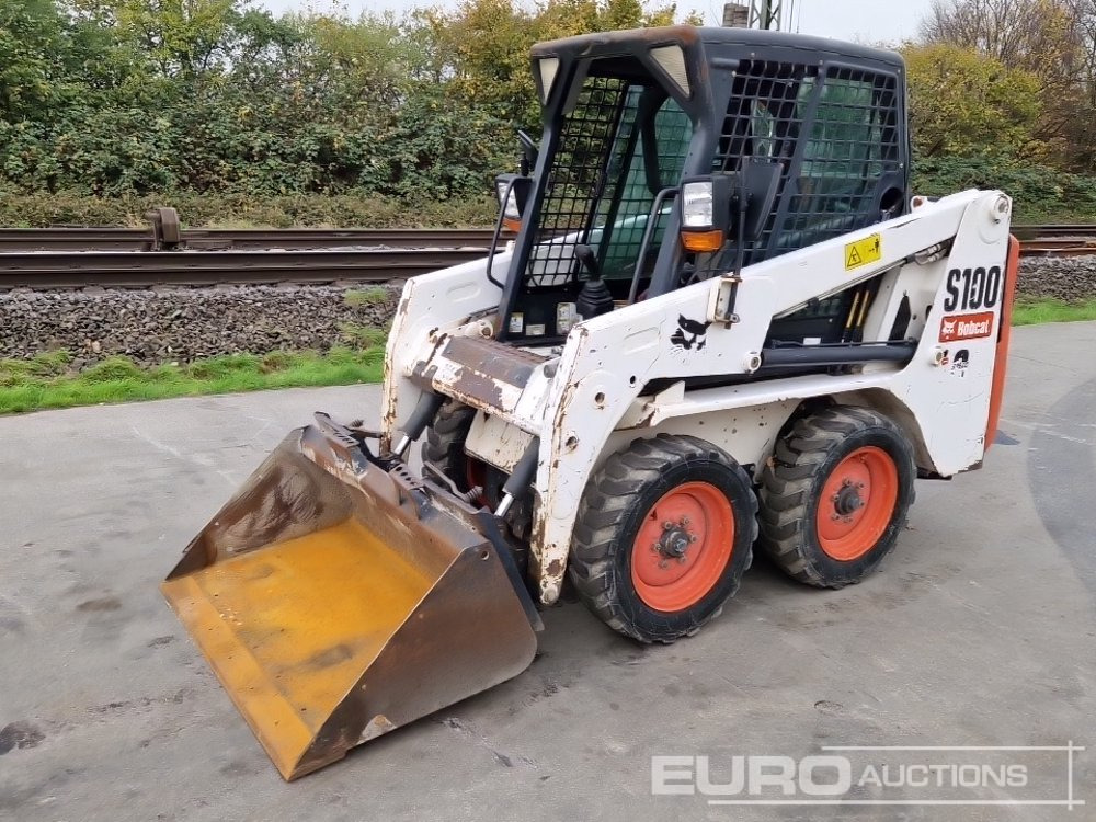 2011 Bobcat S100 - Міні-навантажувач: фото 1 2011 Bobcat S100 - Міні-навантажувач: фото 1