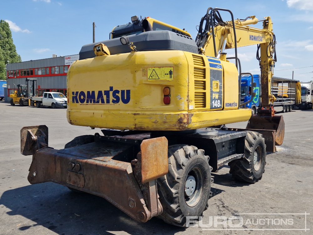 2011 Komatsu PW148-8 - Колісний екскаватор: фото 5 2011 Komatsu PW148-8 - Колісний екскаватор: фото 5
