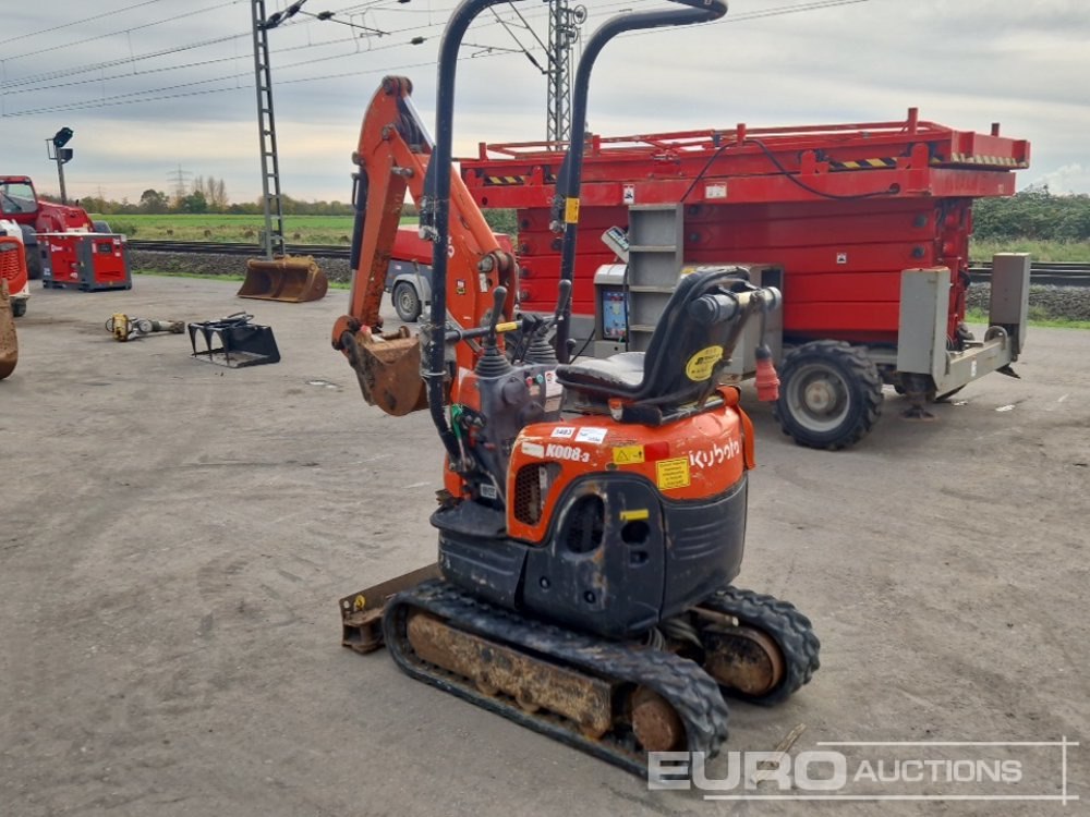 2012 Kubota U10-3 - Міні-екскаватор: фото 3 2012 Kubota U10-3 - Міні-екскаватор: фото 3