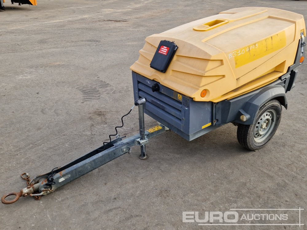 2014 Atlas Copco XAS37KD 78CFM - Повітряний компресор: фото 1 2014 Atlas Copco XAS37KD 78CFM - Повітряний компресор: фото 1