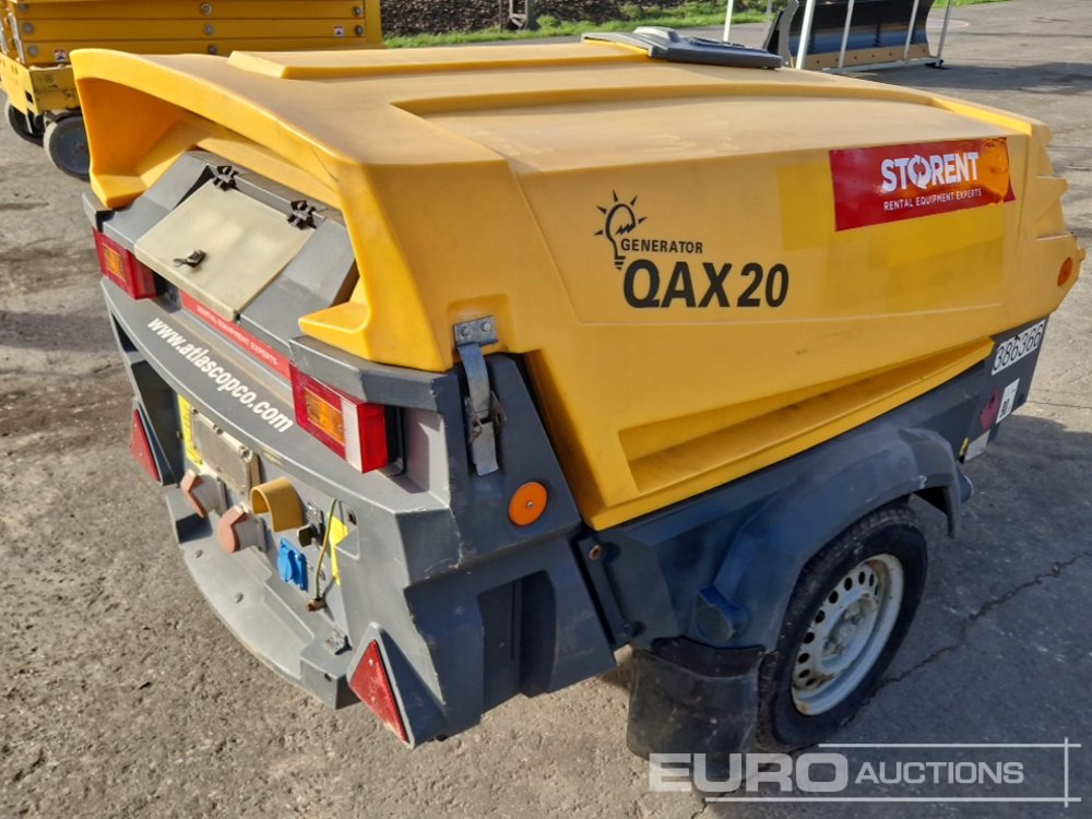 2015 Atlas Copco QAX 20 - Електричний генератор: фото 3 2015 Atlas Copco QAX 20 - Електричний генератор: фото 3