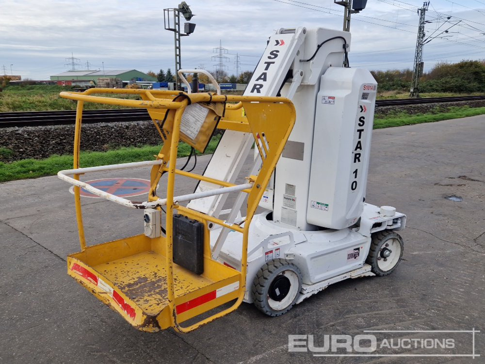 2015 Haulotte Star 10 - Вертикальний щогловий підйомник: фото 1 2015 Haulotte Star 10 - Вертикальний щогловий підйомник: фото 1