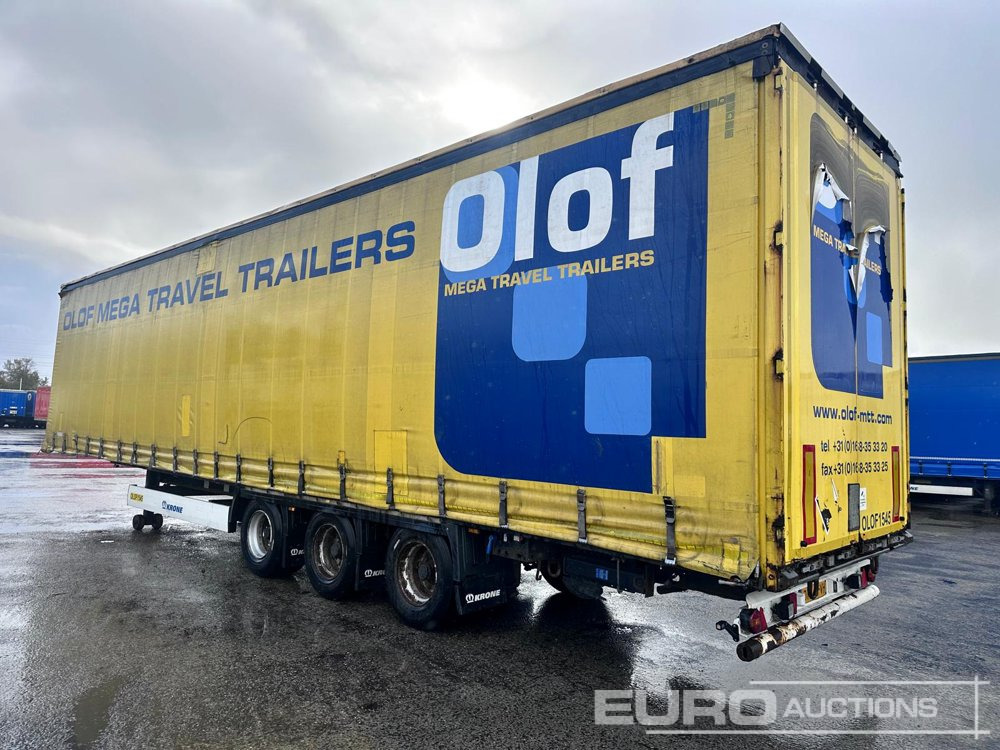 2015 Krone Mega Liner, Curtainsider, 3 Axle (Dutch Reg. Docs) - Тентований напівпричіп: фото 3 2015 Krone Mega Liner, Curtainsider, 3 Axle (Dutch Reg. Docs) - Тентований напівпричіп: фото 3