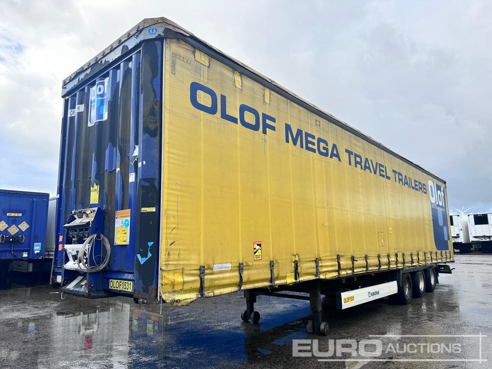 2015 Krone Mega Liner, Curtainsider, 3 Axle (Dutch Reg. Docs) - Тентований напівпричіп: фото 1 2015 Krone Mega Liner, Curtainsider, 3 Axle (Dutch Reg. Docs) - Тентований напівпричіп: фото 1
