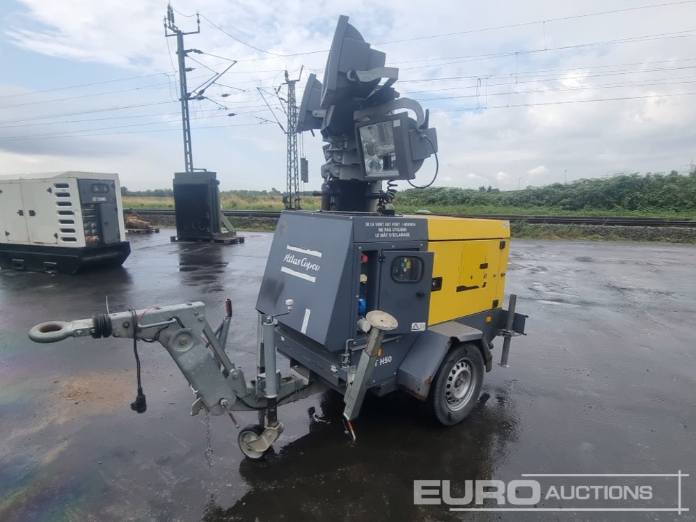 2016 Atlas Copco QLTH50 - Освітлювальна вежа: фото 1 2016 Atlas Copco QLTH50 - Освітлювальна вежа: фото 1
