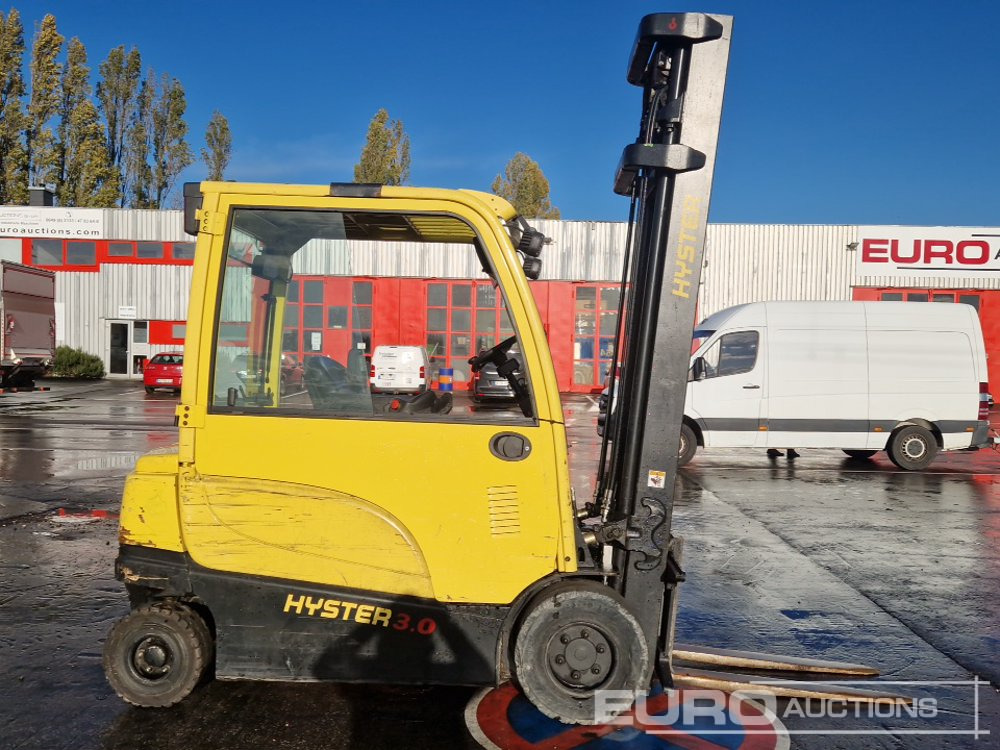 2016 Hyster J3.0XN 3 Ton Electric Forklift, 2 Stage Mast, Forks, - Електронавантажувач: фото 5 2016 Hyster J3.0XN 3 Ton Electric Forklift, 2 Stage Mast, Forks, - Електронавантажувач: фото 5