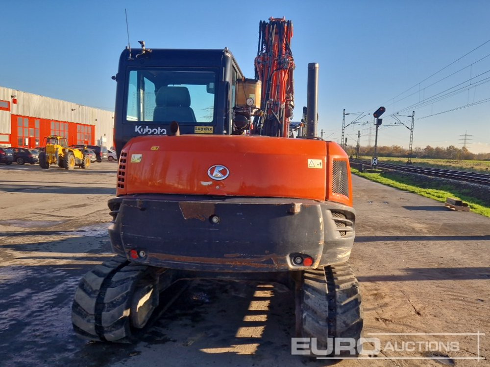 2016 Kubota KX080-4 - Міні-екскаватор: фото 4 2016 Kubota KX080-4 - Міні-екскаватор: фото 4