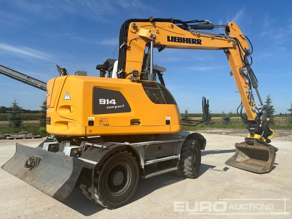 2016 Liebherr A914 Compact - Колісний екскаватор: фото 5 2016 Liebherr A914 Compact - Колісний екскаватор: фото 5
