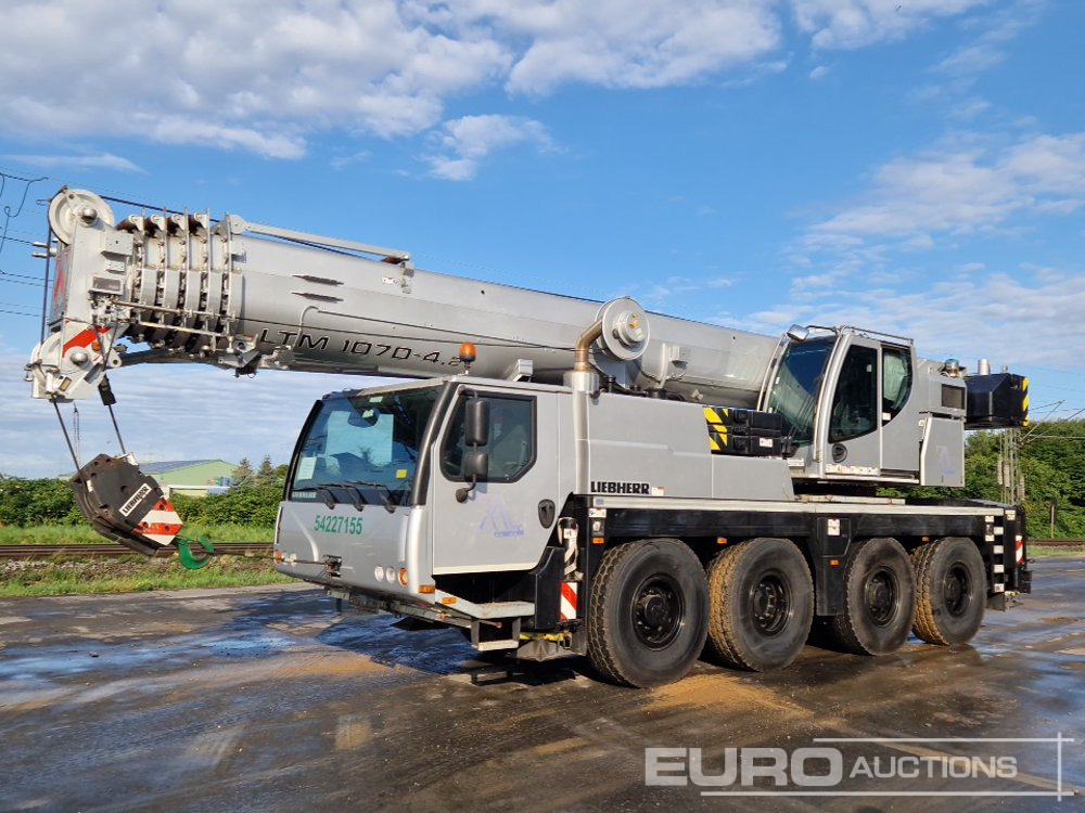 2016 Liebherr LTM1070-4.2 - Автокран: фото 1 2016 Liebherr LTM1070-4.2 - Автокран: фото 1
