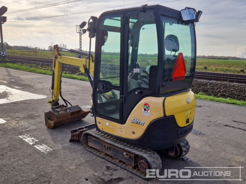 2016 Yanmar SV18 - Міні-екскаватор: фото 3 2016 Yanmar SV18 - Міні-екскаватор: фото 3