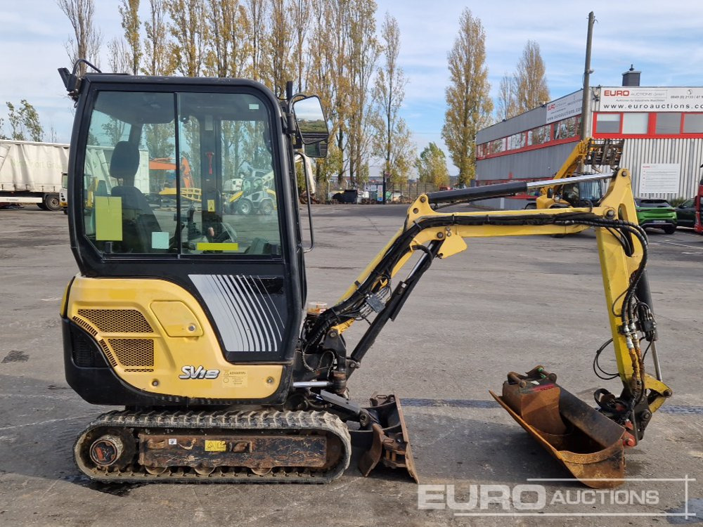2016 Yanmar SV18 - Міні-екскаватор: фото 5 2016 Yanmar SV18 - Міні-екскаватор: фото 5