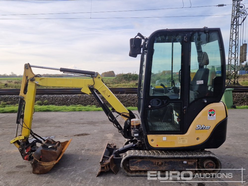 2016 Yanmar SV18 - Міні-екскаватор: фото 2 2016 Yanmar SV18 - Міні-екскаватор: фото 2
