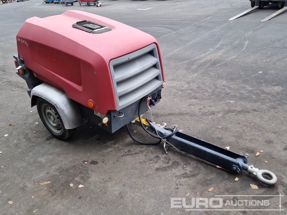 2018 Atlas Copco XAS38 80CFM - Повітряний компресор: фото 4 2018 Atlas Copco XAS38 80CFM - Повітряний компресор: фото 4