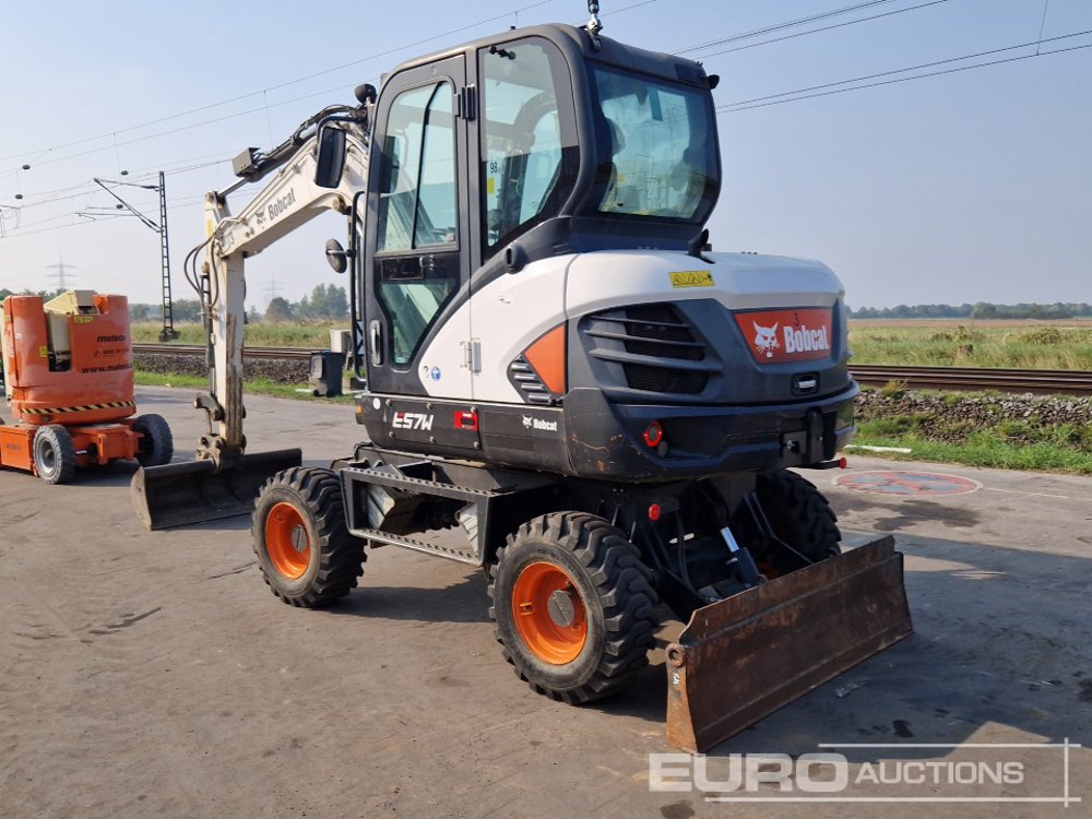 2018 Bobcat E57W - Колісний екскаватор: фото 3 2018 Bobcat E57W - Колісний екскаватор: фото 3