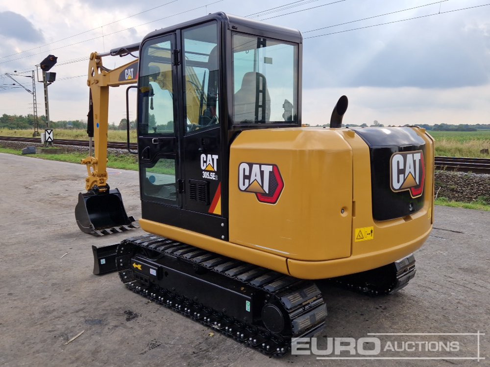 2018 CAT 305.5E2 - Міні-екскаватор: фото 3 2018 CAT 305.5E2 - Міні-екскаватор: фото 3
