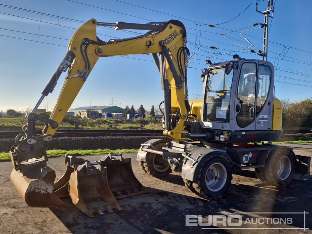2018 Wacker Neuson EW100 - Колісний екскаватор: фото 1 2018 Wacker Neuson EW100 - Колісний екскаватор: фото 1