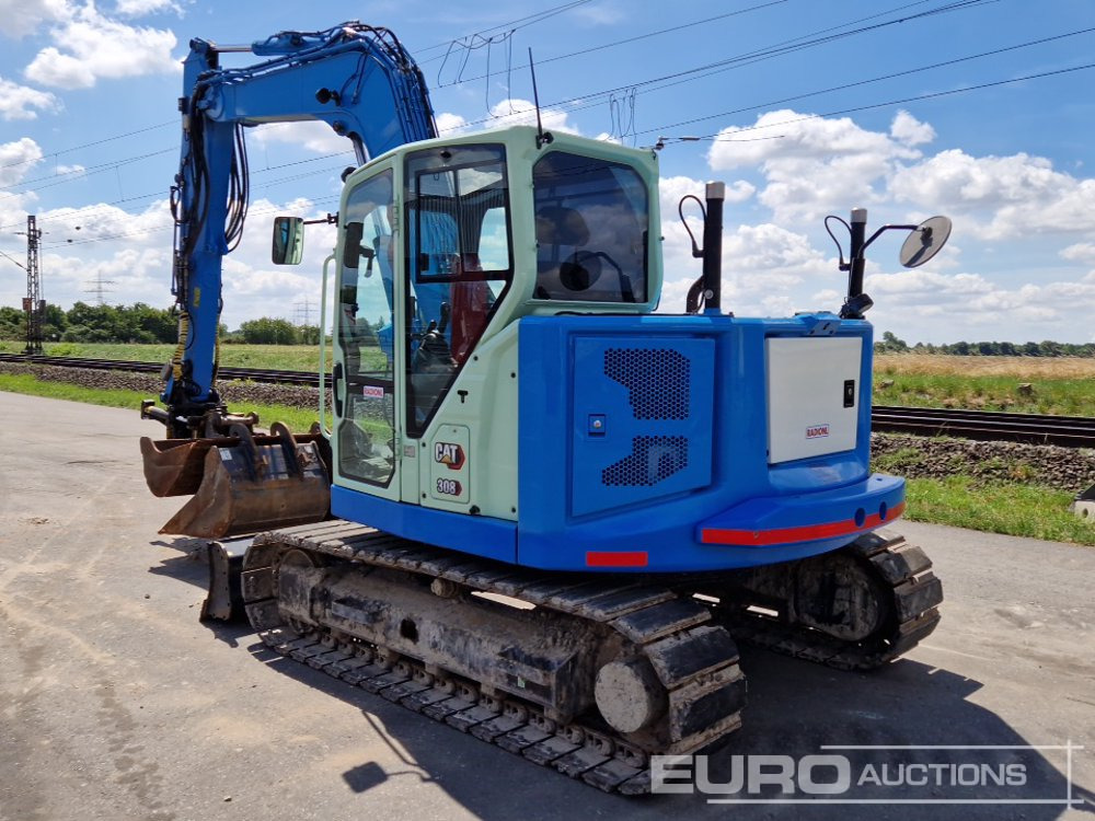 2019 CAT 308CR - Міні-екскаватор: фото 3 2019 CAT 308CR - Міні-екскаватор: фото 3