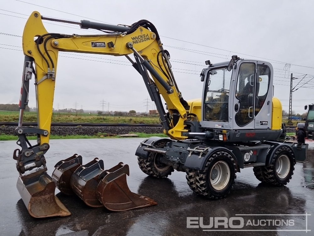 2019 Wacker Neuson EW100 - Колісний екскаватор: фото 1 2019 Wacker Neuson EW100 - Колісний екскаватор: фото 1