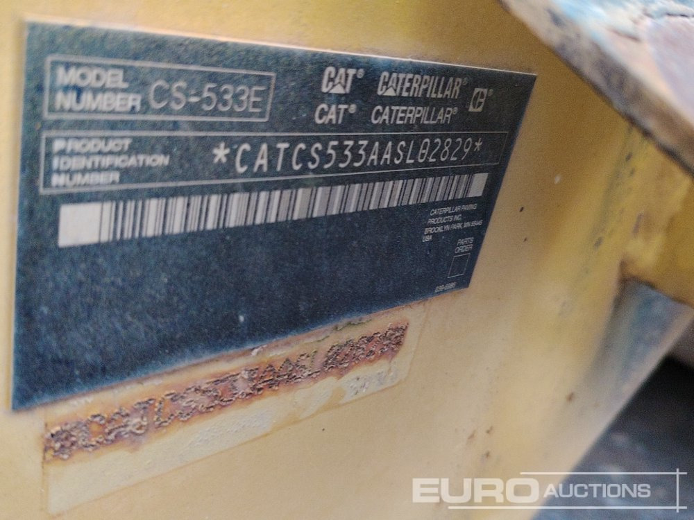Каток CAT CS-533E: фото 40