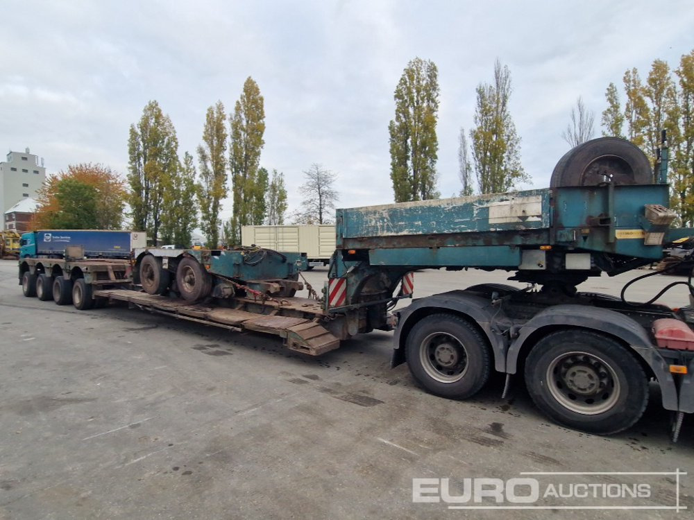 Faymonville 4 Axle Low Loader Trailer, Twin Axle Extension - Низькорамна платформа напівпричіп: фото 5 Faymonville 4 Axle Low Loader Trailer, Twin Axle Extension - Низькорамна платформа напівпричіп: фото 5