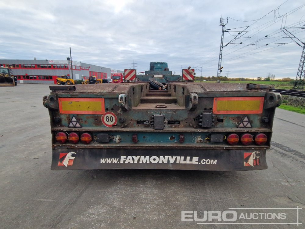Faymonville 4 Axle Low Loader Trailer, Twin Axle Extension - Низькорамна платформа напівпричіп: фото 3 Faymonville 4 Axle Low Loader Trailer, Twin Axle Extension - Низькорамна платформа напівпричіп: фото 3