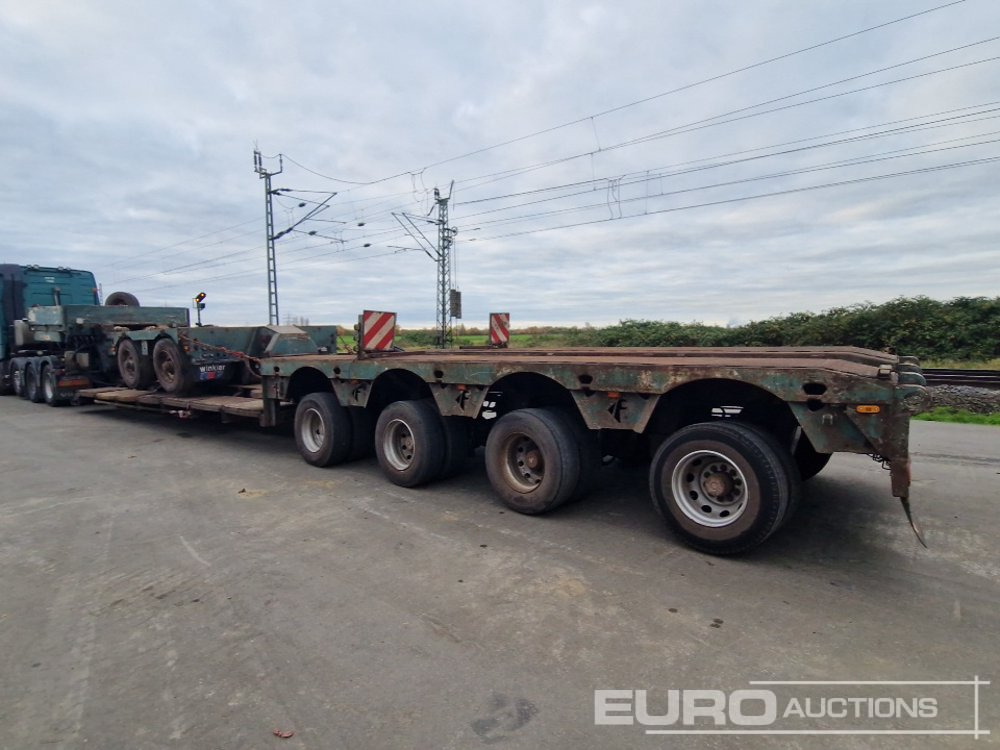Faymonville 4 Axle Low Loader Trailer, Twin Axle Extension - Низькорамна платформа напівпричіп: фото 2 Faymonville 4 Axle Low Loader Trailer, Twin Axle Extension - Низькорамна платформа напівпричіп: фото 2