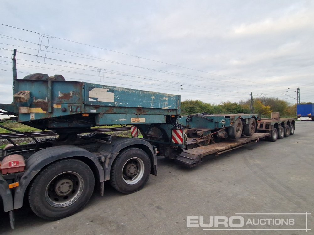 Faymonville 4 Axle Low Loader Trailer, Twin Axle Extension - Низькорамна платформа напівпричіп: фото 1 Faymonville 4 Axle Low Loader Trailer, Twin Axle Extension - Низькорамна платформа напівпричіп: фото 1