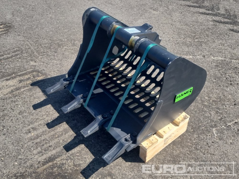 Häner HSL160 Sorting Bucket 24" (600mm), to suit 1,2-1,9 ton mini excavator, volume (SAE) 60 l, with Morin M0, 49 kg - Ківш: фото 1 Häner HSL160 Sorting Bucket 24" (600mm), to suit 1,2-1,9 ton mini excavator, volume (SAE) 60 l, with Morin M0, 49 kg - Ківш: фото 1