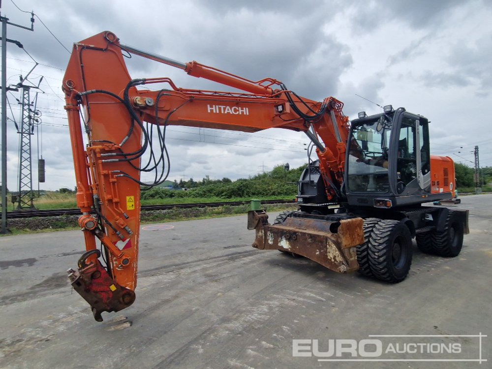 Hitachi ZX190W-3 - Колісний екскаватор: фото 1 Hitachi ZX190W-3 - Колісний екскаватор: фото 1