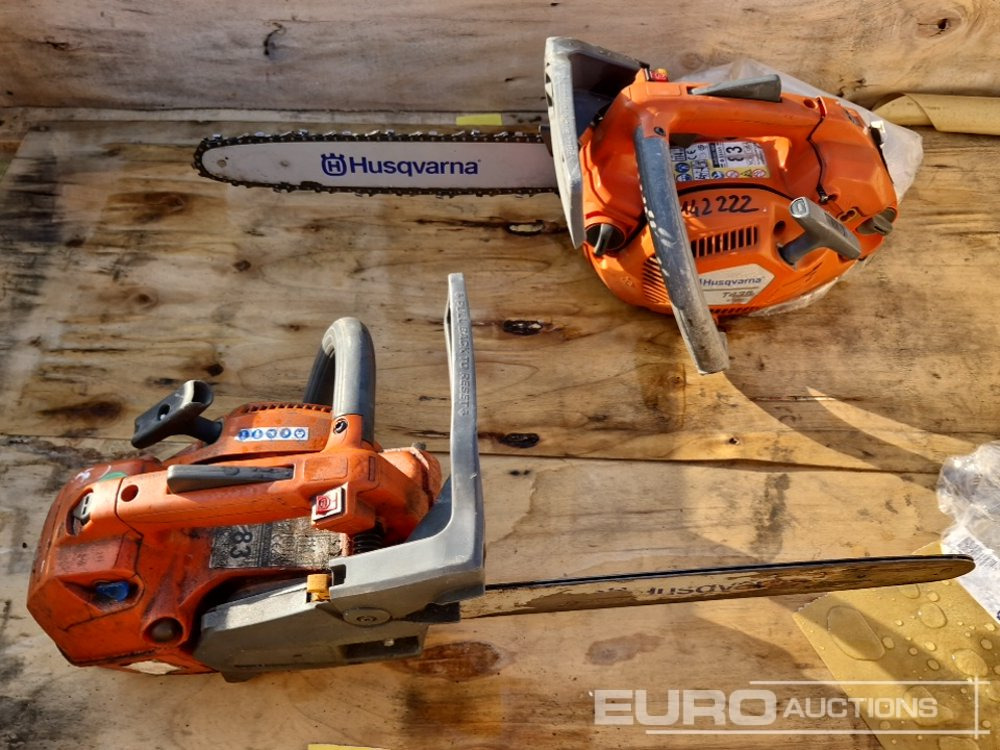 Husqvarna Chainsaws (2 of) - Будівельне обладнання: фото 1 Husqvarna Chainsaws (2 of) - Будівельне обладнання: фото 1