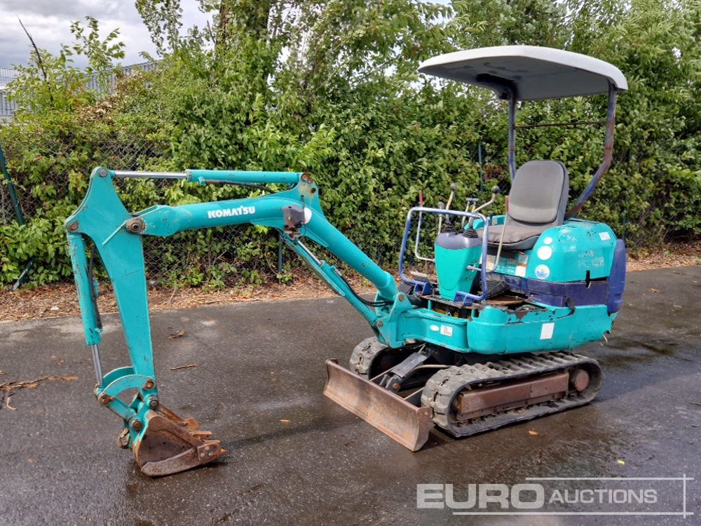 Komatsu PC12R-8 - Міні-екскаватор: фото 1 Komatsu PC12R-8 - Міні-екскаватор: фото 1