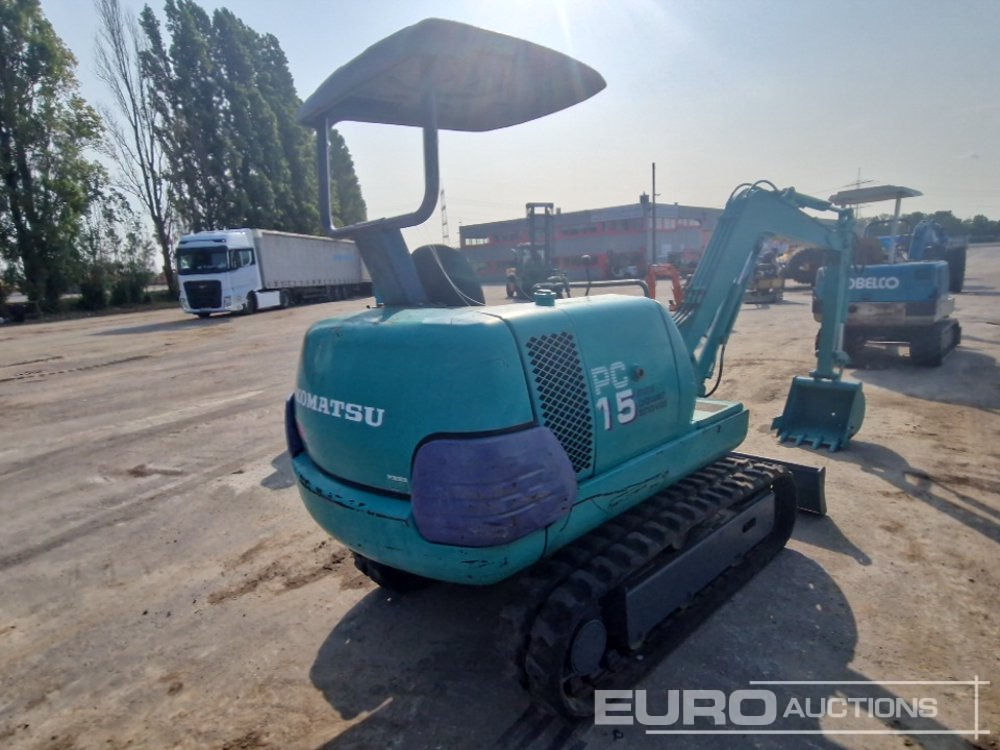 Komatsu PC15-3 - Міні-екскаватор: фото 5 Komatsu PC15-3 - Міні-екскаватор: фото 5
