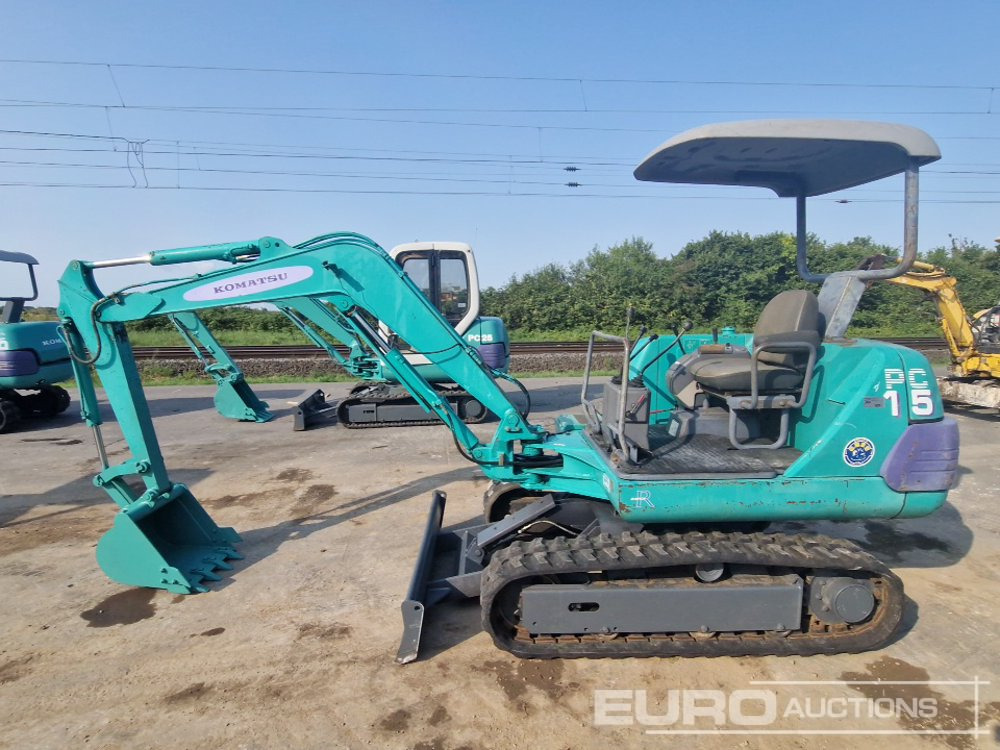 Komatsu PC15-3 - Міні-екскаватор: фото 2 Komatsu PC15-3 - Міні-екскаватор: фото 2