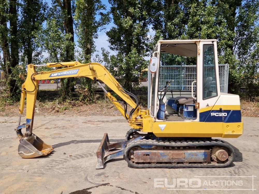 Komatsu PC20-6 - Міні-екскаватор: фото 2 Komatsu PC20-6 - Міні-екскаватор: фото 2
