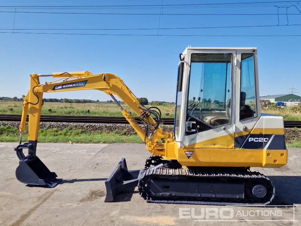 Komatsu PC20-6 - Міні-екскаватор: фото 2 Komatsu PC20-6 - Міні-екскаватор: фото 2