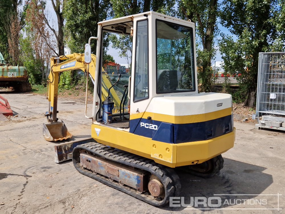 Komatsu PC20-6 - Міні-екскаватор: фото 3 Komatsu PC20-6 - Міні-екскаватор: фото 3
