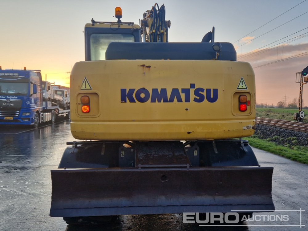 Komatsu PW140-7 - Колісний екскаватор: фото 4 Komatsu PW140-7 - Колісний екскаватор: фото 4