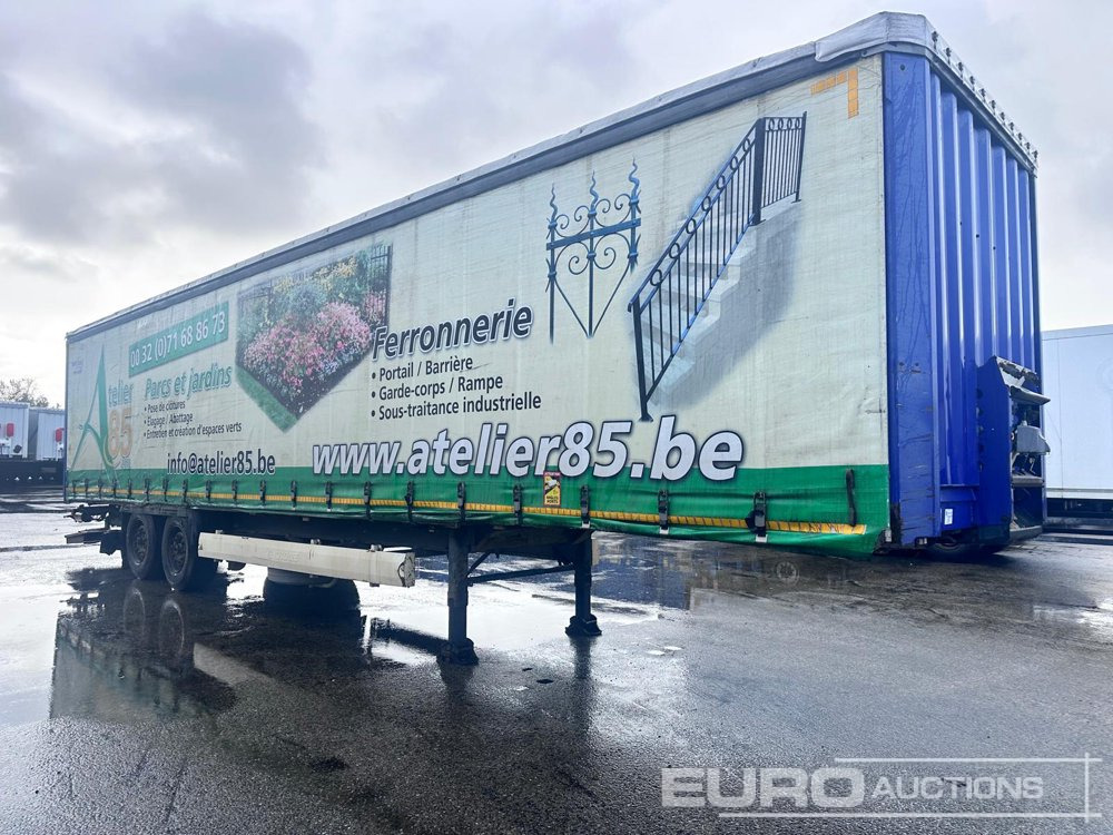 Krone Curtainsider Trailer, 2 Axle, Taillift (Belgium Reg. Docs) - Тентований напівпричіп: фото 5 Krone Curtainsider Trailer, 2 Axle, Taillift (Belgium Reg. Docs) - Тентований напівпричіп: фото 5
