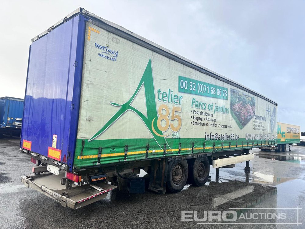 Krone Curtainsider Trailer, 2 Axle, Taillift (Belgium Reg. Docs) - Тентований напівпричіп: фото 3 Krone Curtainsider Trailer, 2 Axle, Taillift (Belgium Reg. Docs) - Тентований напівпричіп: фото 3